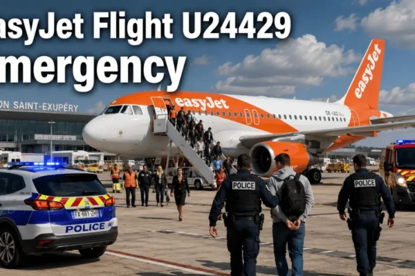 easyjet flight u24429 emergency